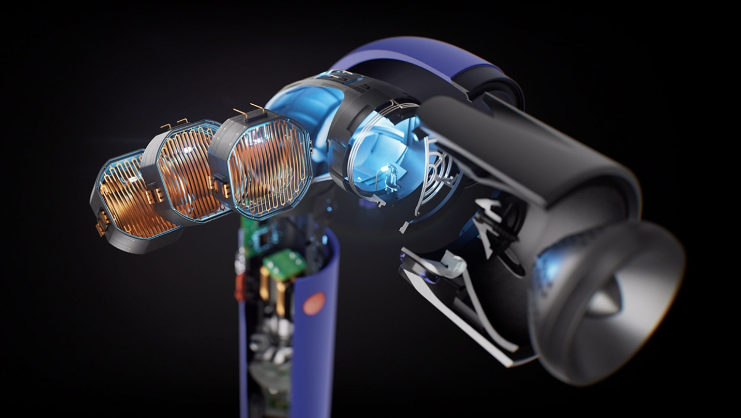 Фен для волос Dyson Supersonic r HD18 Professional (Vinca blue