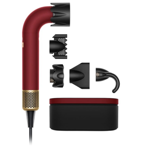 Фен Dyson Supersonic r™ HD17 Red Velvet/Gold (Красный бархат/Золото)