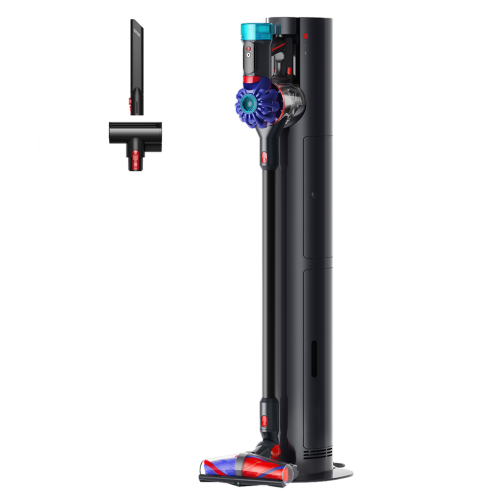 Беспроводной пылесос Dyson V10 Konical™ + Auto-empty Dok™ EU (Фиолетовый/Черный)