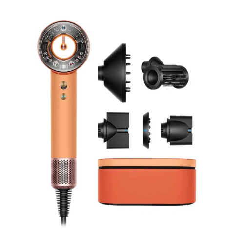 Фен Dyson Supersonic Nural™ HD16 Ceramic Apricot (керамический абрикос) + чехол