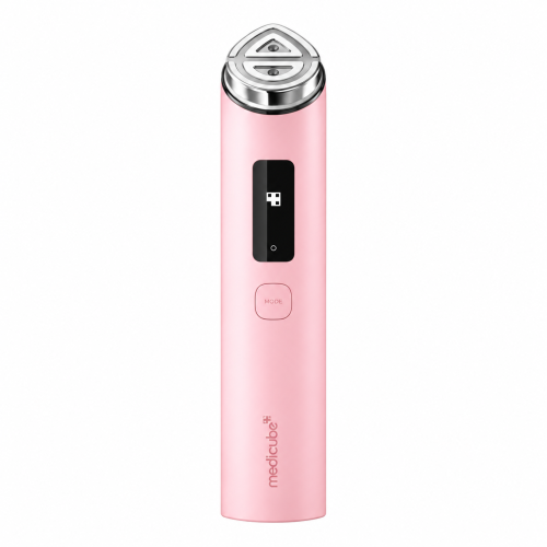 Medicube AGE‑R Booster Pro X2 (Розовый) — массажер для лица с LED-терапией и микротоками