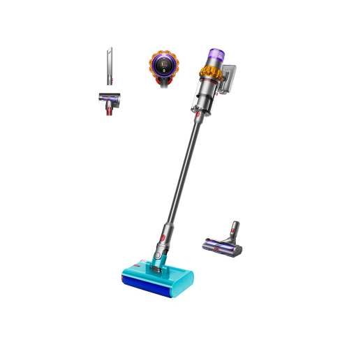 Беспроводной пылесос для сухой и влажной уборки Dyson V15s New Detect Submarine™ EU (Желтый/Никель)