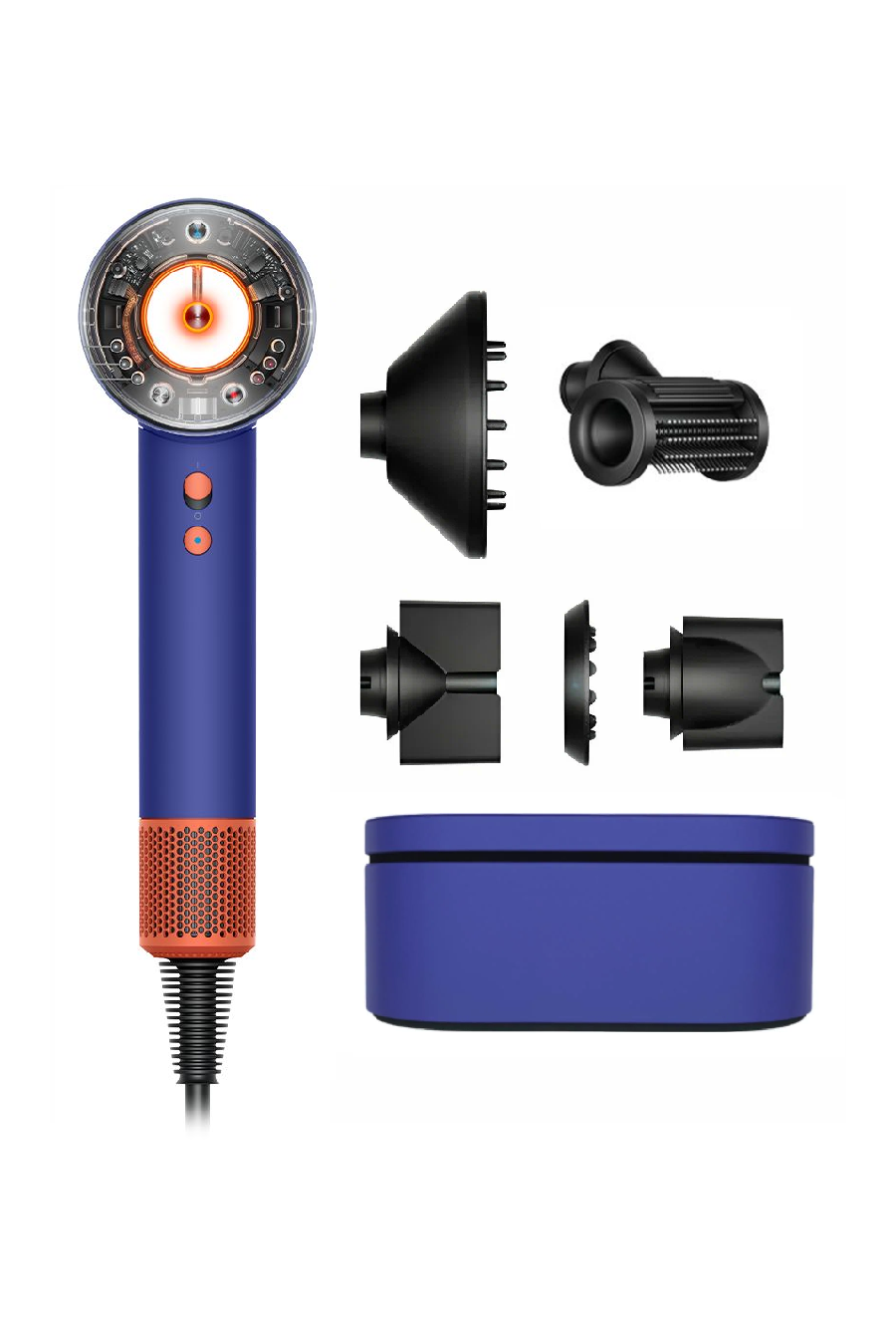 Фен Dyson Supersonic HD16 Nural™ Vinca Blue + чехол