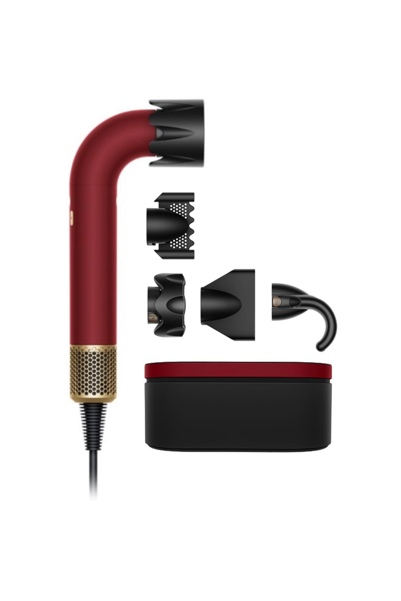 Фен Dyson Supersonic r™ HD17 Red Velvet/Gold (Красный бархат/Золото)