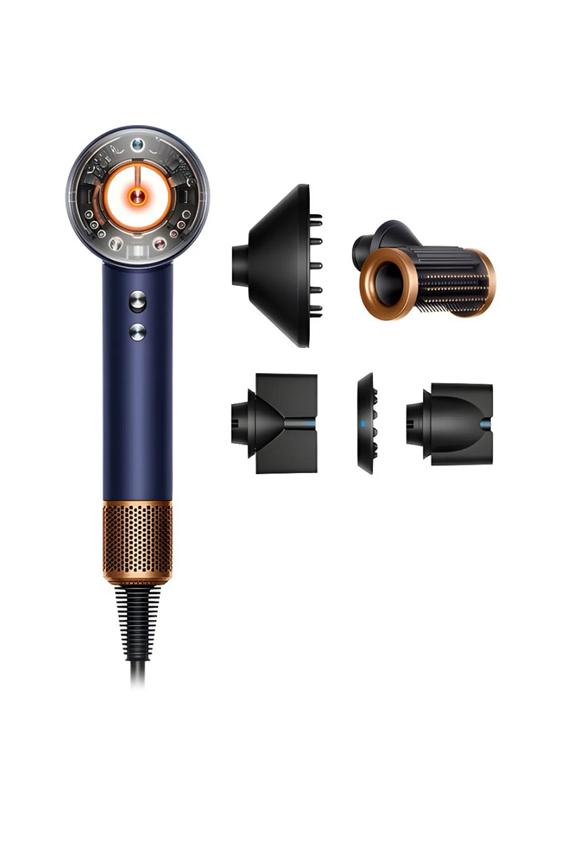 Фен Dyson Supersonic Nural™ HD16 Prussian Blue (Прусский синий/Насыщенная медь)