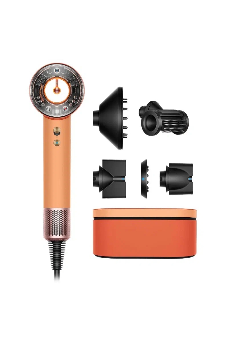 Фен Dyson Supersonic Nural™ HD16 Ceramic Apricot (керамический абрикос) + чехол