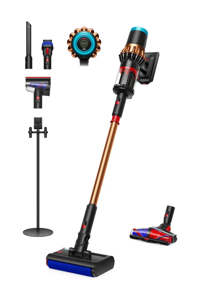 Беспроводной пылесос Dyson V16 Piston Animal Submarine™ DS60 + Floor Dok™ Multi Напольная док-станция (Черный/Медь)