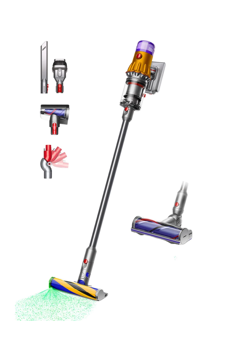 Беспроводной пылесос Dyson SV46 V12 Detect Slim Absolute™ (Желтый/Никель)