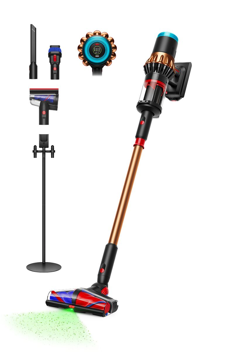 Беспроводной пылесос Dyson V16 Piston Animal DS60 + Floor Dok™ Multi Напольная док-станция (Черный/Медный)