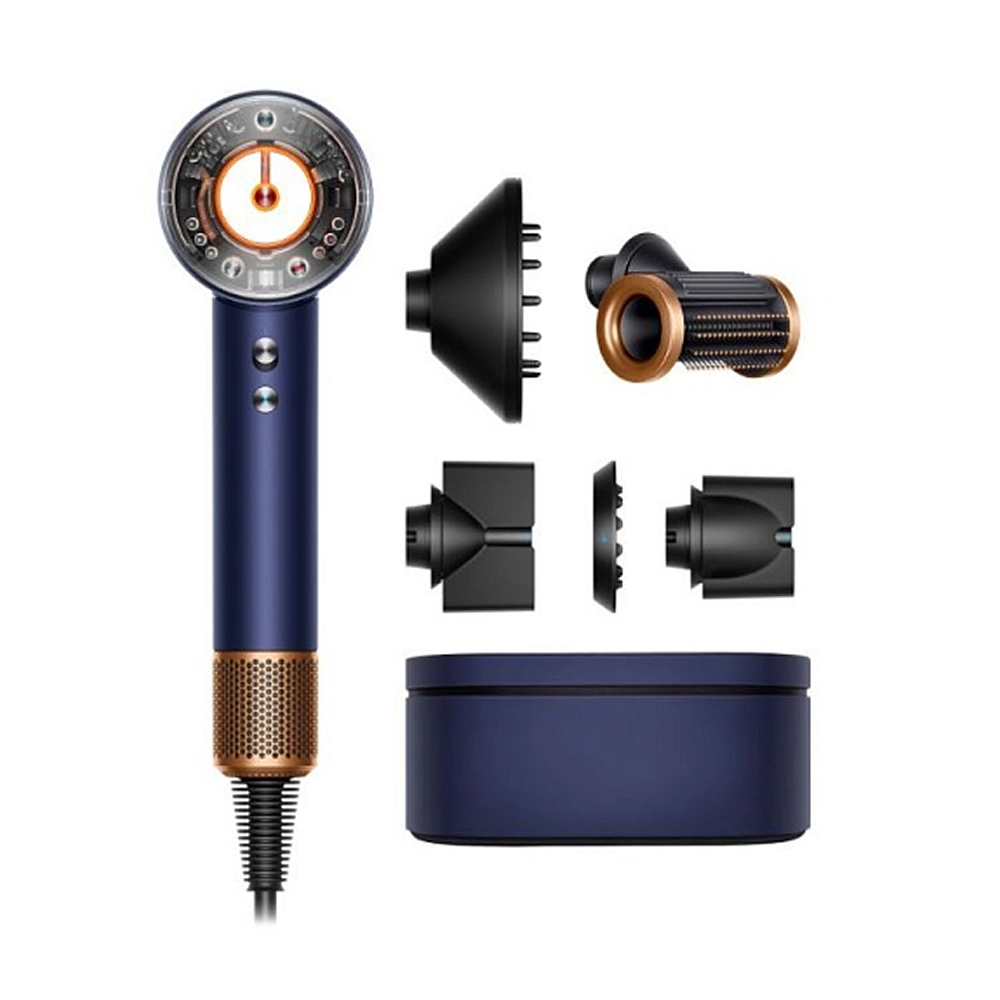 Фен Dyson Supersonic Nural™ HD16 Prussian Blue + чехол