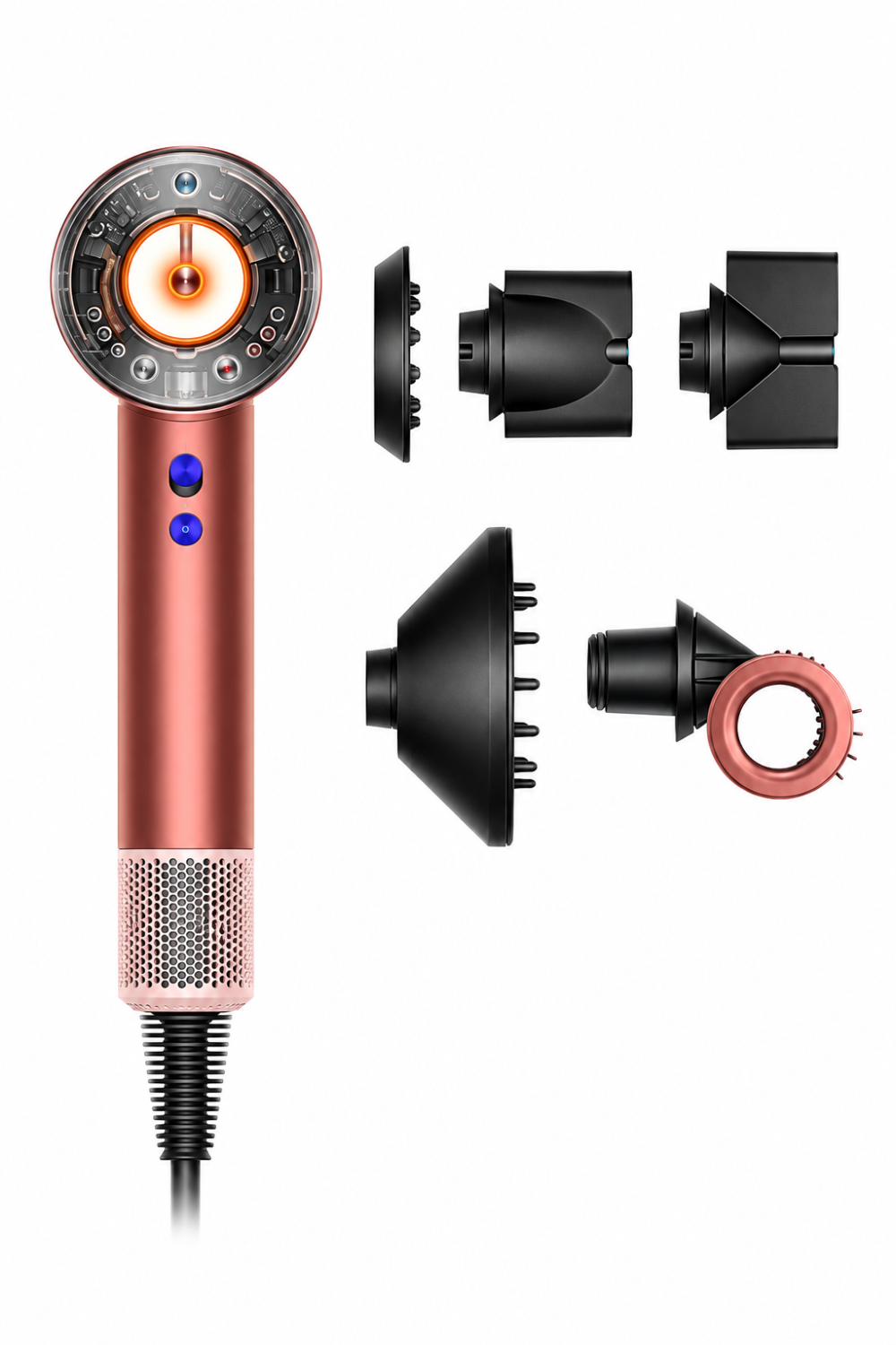 Фен Dyson Supersonic Nural™ HD16 Strawberry Bronze/Blush Pink (Клубничный бронза / Нежно-розовый)